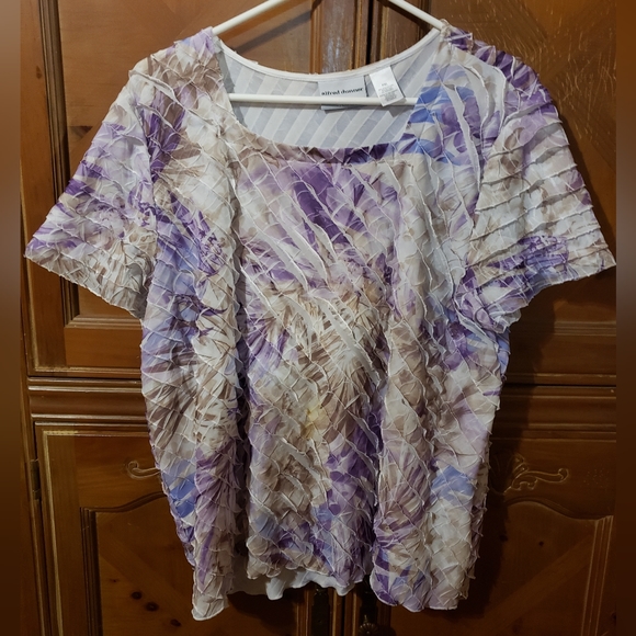 Alfred Dunner Ladies Blouse Top PXL - Picture 2 of 5